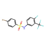 4-Bromo-N-(4-fluoro-3-(trifluoromethyl)phenyl)benzenesulfonamide|CS-0203785|1022050-36-7