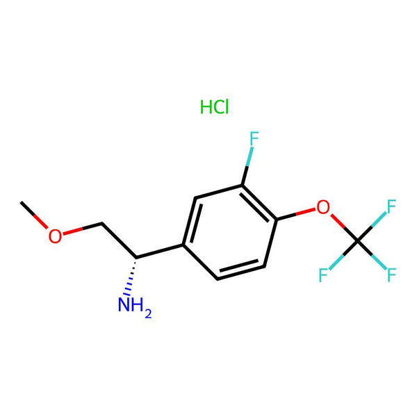 (S)-1-(3-Fluoro-4-(trifluoromethoxy)phenyl)-2-methoxyethan-1-amine hydrochloride|CS-0179211|1646543-17-0