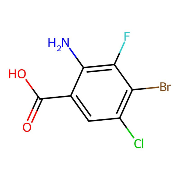 2-Amino-4-bromo-5-chloro-3-fluorobenzoic acid|CS-0132160|1698027-17-6