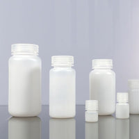 250ml hdpe wide-mouth bottles. hdpemade bottle, pp cap.great chemical resistance for most acid, alkali and alcohol. without a liner. natural color, dnase & rnase free, non-pyrogen, 200/case|04-2250