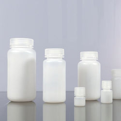 250ml hdpe wide-mouth bottles. hdpemade bottle, pp cap.great chemical resistance for most acid, alkali and alcohol. without a liner. natural color, dnase & rnase free, non-pyrogen, 200/case|04-2250
