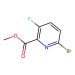 Methyl 6-bromo-3-fluoropicolinate|CS-0109810|1214332-47-4