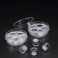 Multi Insert Dish with Stirrer, 60X20mm, Growth Area 1.77?, 15ml, Groove bottom, external Grip, Sterile|911607