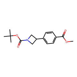 tert-Butyl 3-(4-(methoxycarbonyl)phenyl)azetidine-1-carboxylate|CS-0090621|1240970-70-0