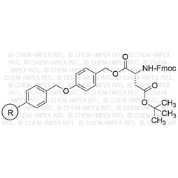 Fmoc-D-aspartic acid b-tert-butyl ester 4-alkoxybenzyl alcohol resin|04174