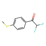 2,2-Difluoro-1-(4-(methylthio)phenyl)ethan-1-one|CS-0303872|81170-29-8