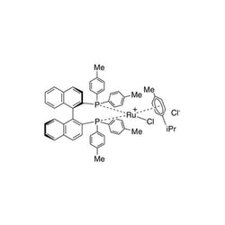 Chloro[(R)-(+)-2,2'-bis(di-p-tolylphosphino)-1,1'-binaphthyl](p-cymene)ruthenium(II) chloride [RuCl(p-cymene)((R)-tolbinap)]Cl|44-0088|131614-43-2