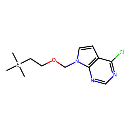 4-Chloro-7-[[2-(trimethylsilyl)ethoxy]methyl]-7H-pyrrolo[2,3-d]pyrimidine, 97%|903822|941685-26-3