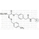 Boc-S-4-methylbenzyl-D-cysteine 4-oxymethylphenylacetamidomethyl resin|01992