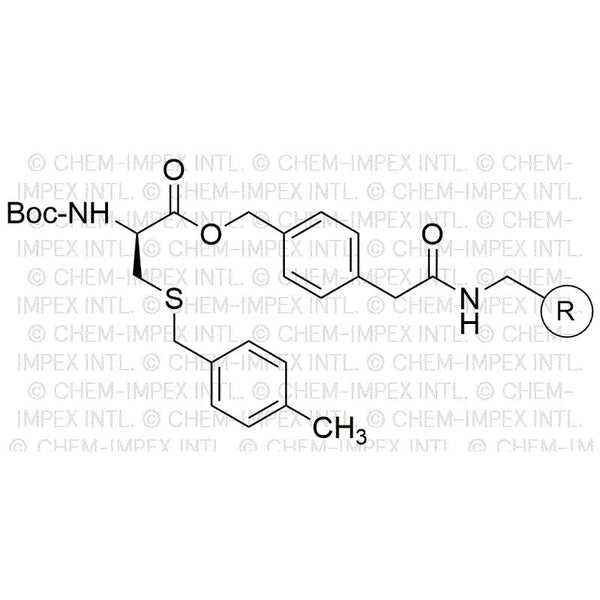 Boc-S-4-methylbenzyl-D-cysteine 4-oxymethylphenylacetamidomethyl resin|01992