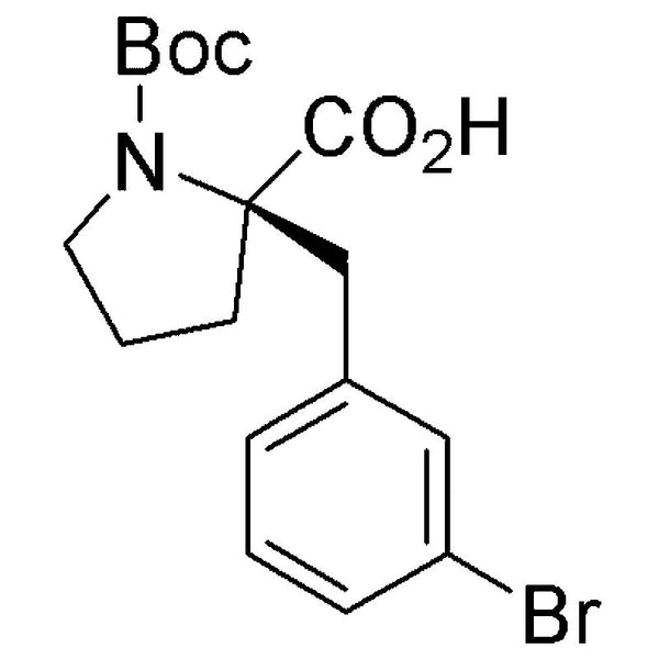 Boc-(R)-a-(3-bromobenzyl)proline|15758|959579-70-5