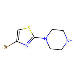 4-Bromo-2-(piperazin-1-yl)thiazole|CS-0054134|668484-59-1