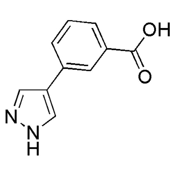 3-(1H-Pyrazol-4-yl)benzoic acid|17080|1002535-21-8