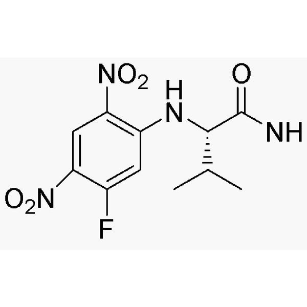 Na-[2,4-Dinitro-5-fluorophenyl]-L-valine amide|05383|132679-61-9