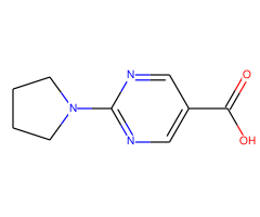2-(Pyrrolidin-1-yl)pyrimidine-5-carboxylic acid|CS-0205413|253315-06-9