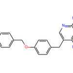 5-[(4-Benzyloxy)benzyl]-2,4-diaminopyrimidine|CS-0156172|49873-11-2