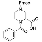 4-Fmoc-1-benzoylpiperazine-2-carboxylic acid|23957|1214665-64-1