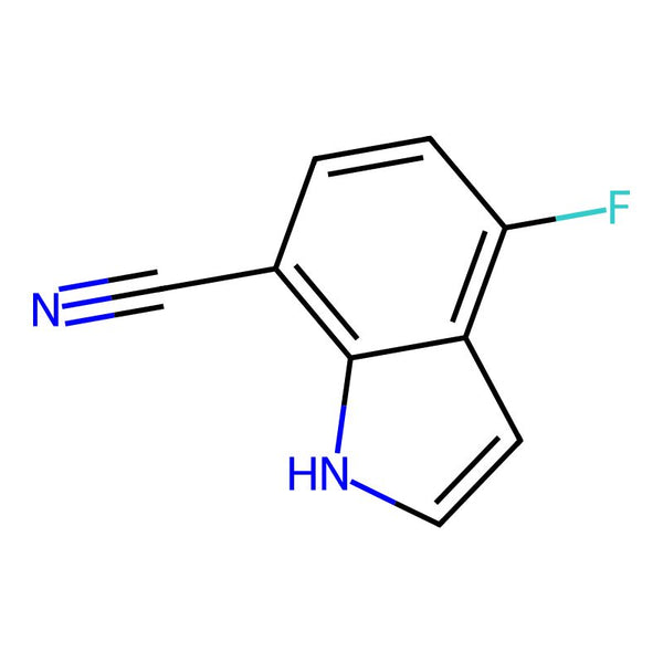 4-Fluoro-1H-indole-7-carbonitrile|CS-0043898|313337-33-6