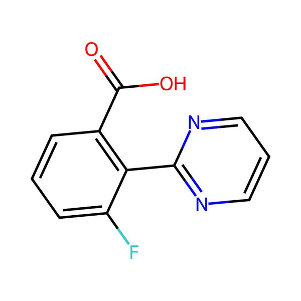3-Fluoro-2-(pyrimidin-2-yl)benzoic acid|CS-0433595|1293285-04-7