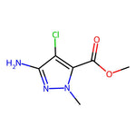 Methyl 3-amino-4-chloro-1-methyl-1H-pyrazole-5-carboxylate|CS-0498552|1784410-90-7