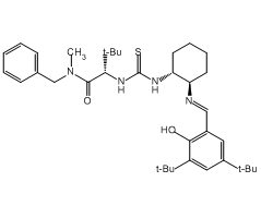 (S)-2-[[(1R,2R)-2-[[[3,5-Bis(tert-butyl)-2-hydroxyphenyl]methylene]amino]cyclohexyl]thioureido]-N-benzyl-N,3,3-trimethylbutanamide, 95%|807555|479423-24-0