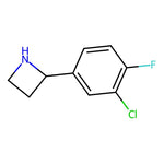 2-(3-Chloro-4-fluorophenyl)azetidine|CS-0304657|1270582-08-5