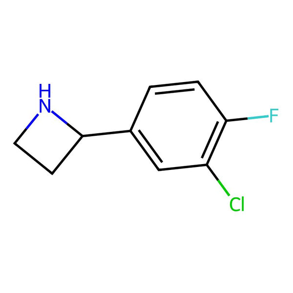 2-(3-Chloro-4-fluorophenyl)azetidine|CS-0304657|1270582-08-5