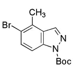tert-Butyl 5-bromo-4-methyl-1H-indazole-1-carboxylate|26423|1257535-48-0