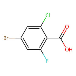 4-Bromo-2-chloro-6-fluorobenzoic acid|CS-0040459|1321613-01-7