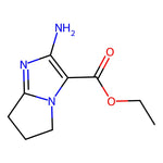 Ethyl 2-amino-6,7-dihydro-5H-pyrrolo[1,2-a]imidazole-3-carboxylate|CS-0527598|150012-88-7