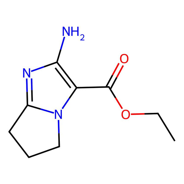 Ethyl 2-amino-6,7-dihydro-5H-pyrrolo[1,2-a]imidazole-3-carboxylate|CS-0527598|150012-88-7