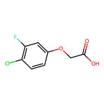 2-(4'-Chloro-3'-fluorophenoxy) acetic acid, min. 98%|09-0067|331-41-9