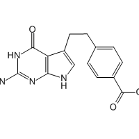 4-[2-(2-Amino-4-oxo-4,7-dihydro-3H-pyrrolo[2,3-d]pyrimidin-5-yl)-ethyl]-benzoic acid, 99%|964333|137281-39-1