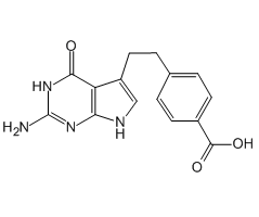 4-[2-(2-Amino-4-oxo-4,7-dihydro-3H-pyrrolo[2,3-d]pyrimidin-5-yl)-ethyl]-benzoic acid, 99%|964333|137281-39-1