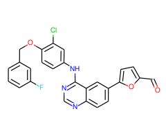 5-[4-[[3-Chloro-4-[(3-fluorobenzyl)oxy]phenyl]amino]quinazolin-6-yl]furan-2-carboxaldehyde|CS-0100421|231278-84-5