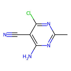 4-Amino-6-chloro-2-methylpyrimidine-5-carbonitrile|CS-0045851|76574-37-3