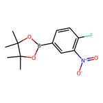 2-(4-Fluoro-3-nitrophenyl)-4,4,5,5-tetramethyl-1,3,2-dioxaborolane|CS-0174810|1218791-09-3
