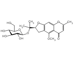 4-O-β-D-Glucosyl-5-O-methyllvisamminol, 98%, from Saposhnikovia divaricata (Turcz.) Schischk.|817490|84272-85-5