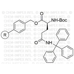 Na-Boc- Nd-trityl-L-glutamine Merrifield resin|04036
