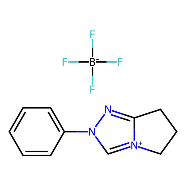 6,7-Dihydro-2-phenyl-5H-Pyrrolo[2,1-c]-1,2,4-triazolium tetrafluoroborate|CS-0088751|909122-64-1