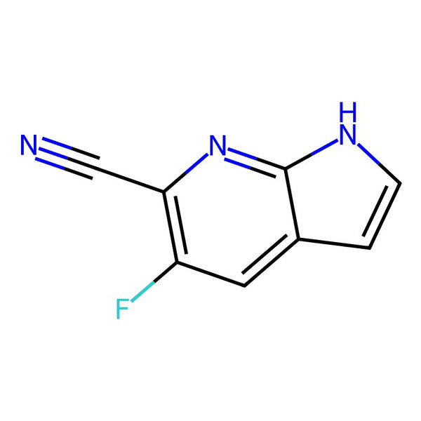 5-Fluoro-1H-pyrrolo[2,3-b]pyridine-6-carbonitrile|CS-0131038|1190316-08-5