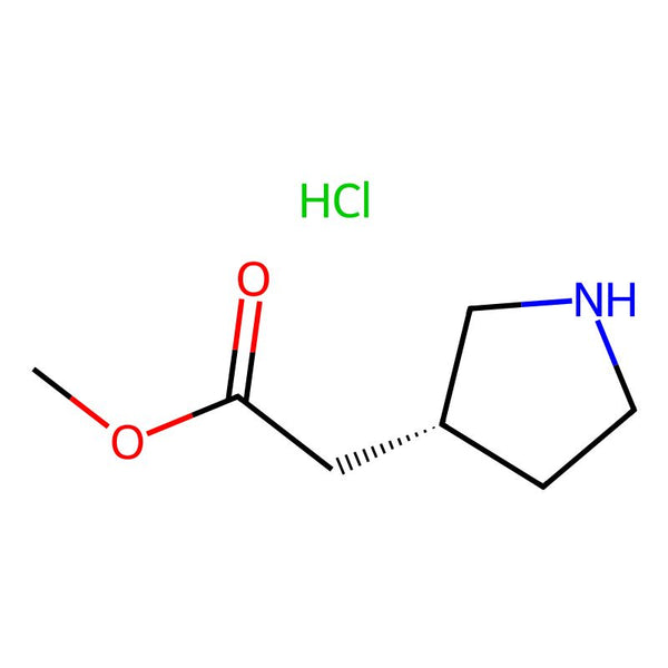 (R)-Methyl 2-(pyrrolidin-3-yl)acetate hydrochloride|CS-0187993|1024038-31-0