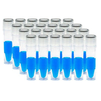 1.5ml self-standing vials assembled with clear caps, sterile, no-printing rnase & dnase free, endotoxin free, 500 tubes/pack, 4 packs/case, price/case|81-7154