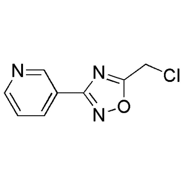 3-(5-Chloromethyl-[1,2,4]oxadiazol-3-yl)pyridine|17341|15328-03-7