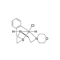 Chlorohydro[2-[[(R)-[2-[(R)-[2-(4-morpholinyl-κN4)ethyl]amino-κN]ethyl]thio-κS]methyl]phenyl-κC]iridium(III)|77-0570|1799787-26-0