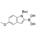 1-(tert-Butoxycarbonyl)-5-methoxy-1H-indol-2-ylboronic acid|17318|290331-71-4