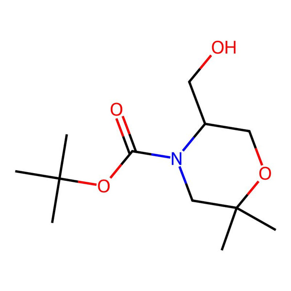 tert-Butyl 5-(hydroxymethyl)-2,2-dimethylmorpholine-4-carboxylate|CS-0171732|1049677-41-9