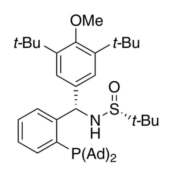 [S(R)]-N-[(S)-[3,5-Bis(1,1-dimethylethyl)-4-methoxyphenyl][2-(diadamantanphosphanyl)phenyl]methyl]-2-methyl-2-propanesulfinamide, 95%|15-8858