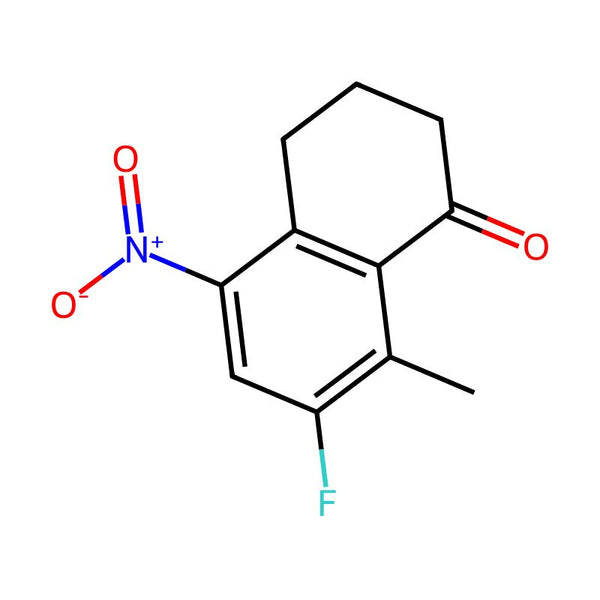 7-Fluoro-8-methyl-5-nitro-3,4-dihydronaphthalen-1(2H)-one|CS-0044619|143655-56-5