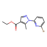 Ethyl 1-(6-bromopyridin-2-yl)-5-methyl-1H-pyrazole-4-carboxylate|CS-W000614|1536648-98-2